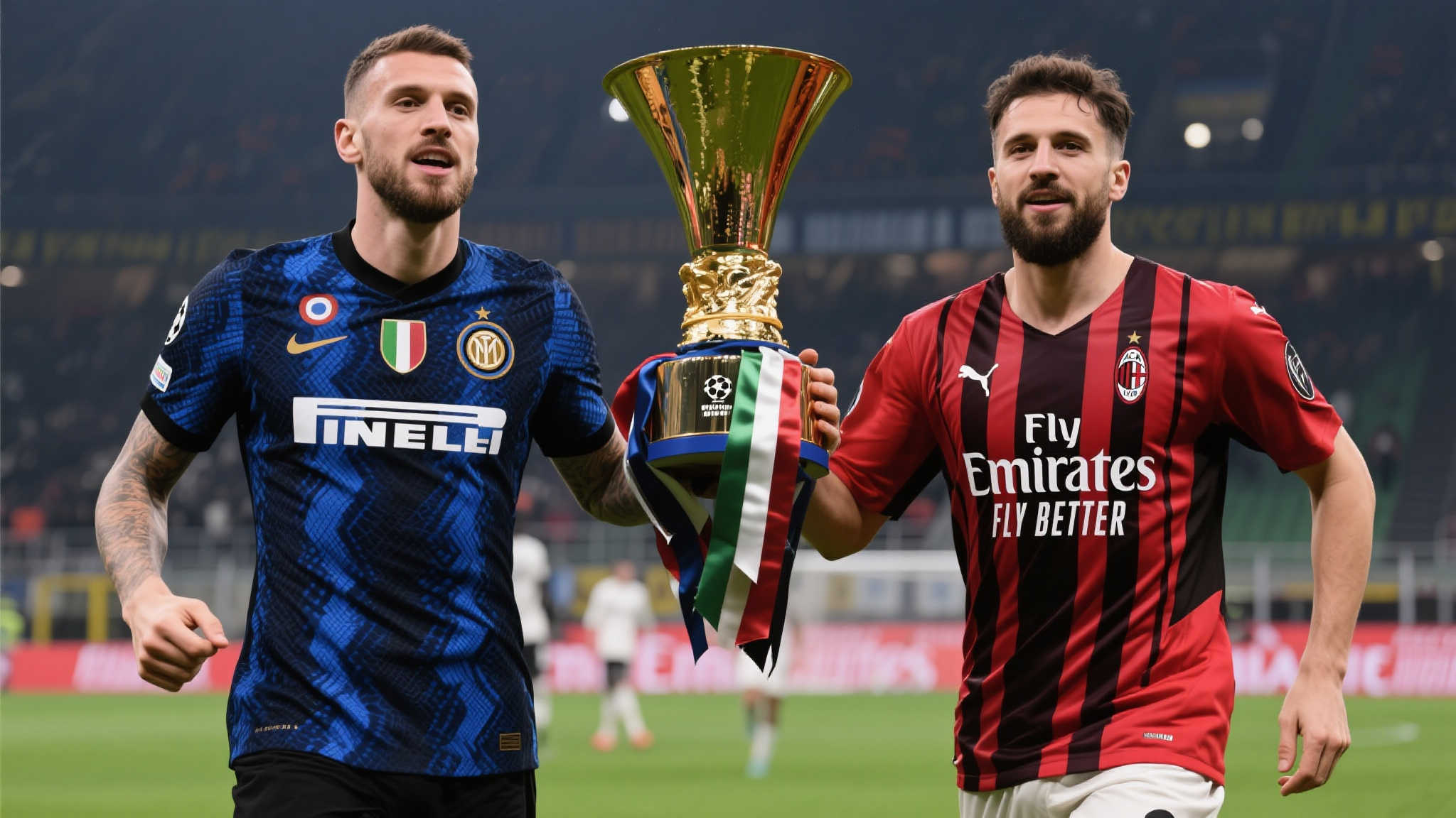 揭示欧洲足坛昔日辉煌豪门的陨落之路 在意甲几盛时,这对来自米兰城的双雄——AC米兰和国