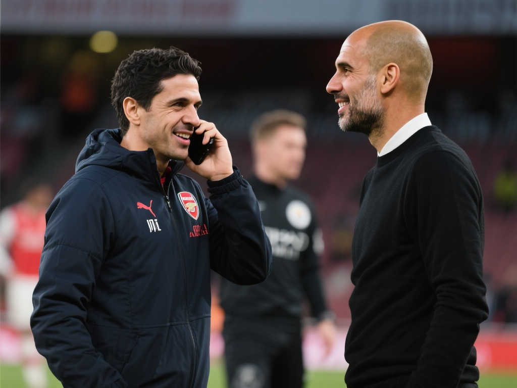 阿尔特塔透露：赛前与瓜迪奥拉通话，获得关键启发